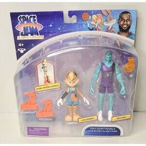 2021 SPACE JAM A NEW LEGACY LOLA BUNNY & WET/FIRE